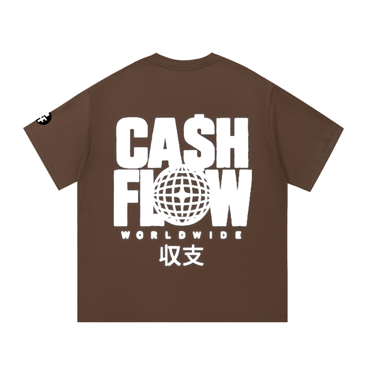 "CashFlow Worldwide" Essential Cotton T-Shirt