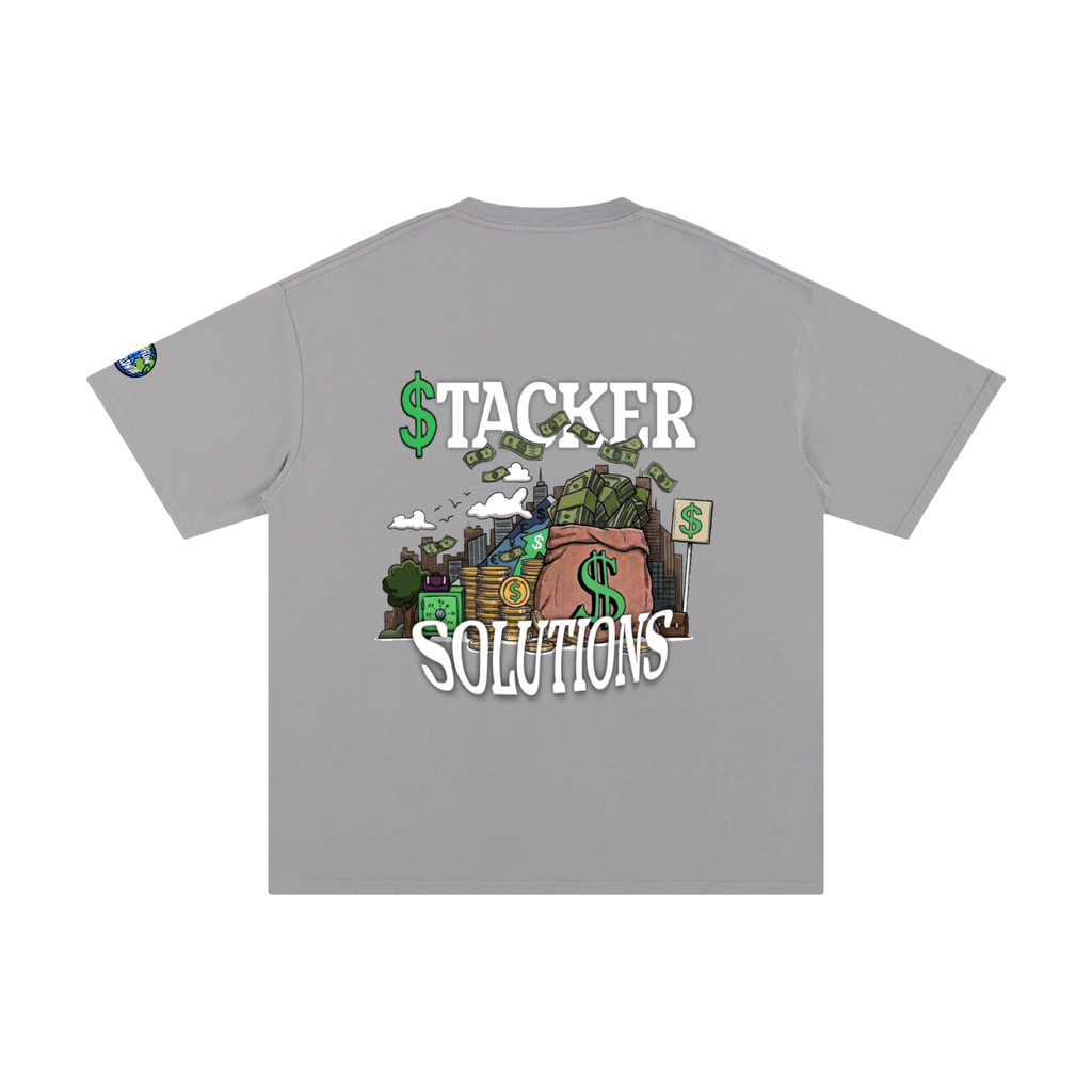 "Stacker Solutions" Unisex Pure Cotton T-Shirt