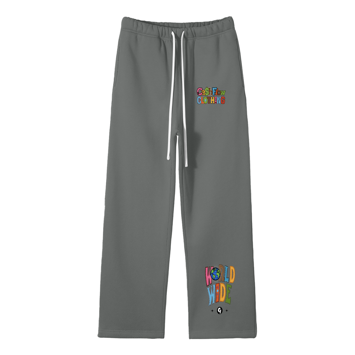 "Skool Kidz" Adult Unisex Solid Color Fleece Straight Leg SweatPants