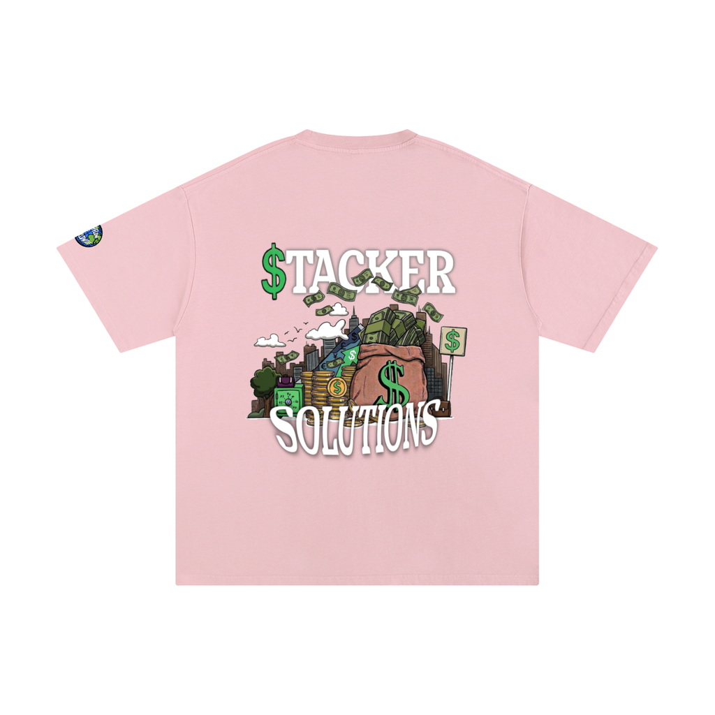 "Stacker Solutions" Unisex Pure Cotton T-Shirt