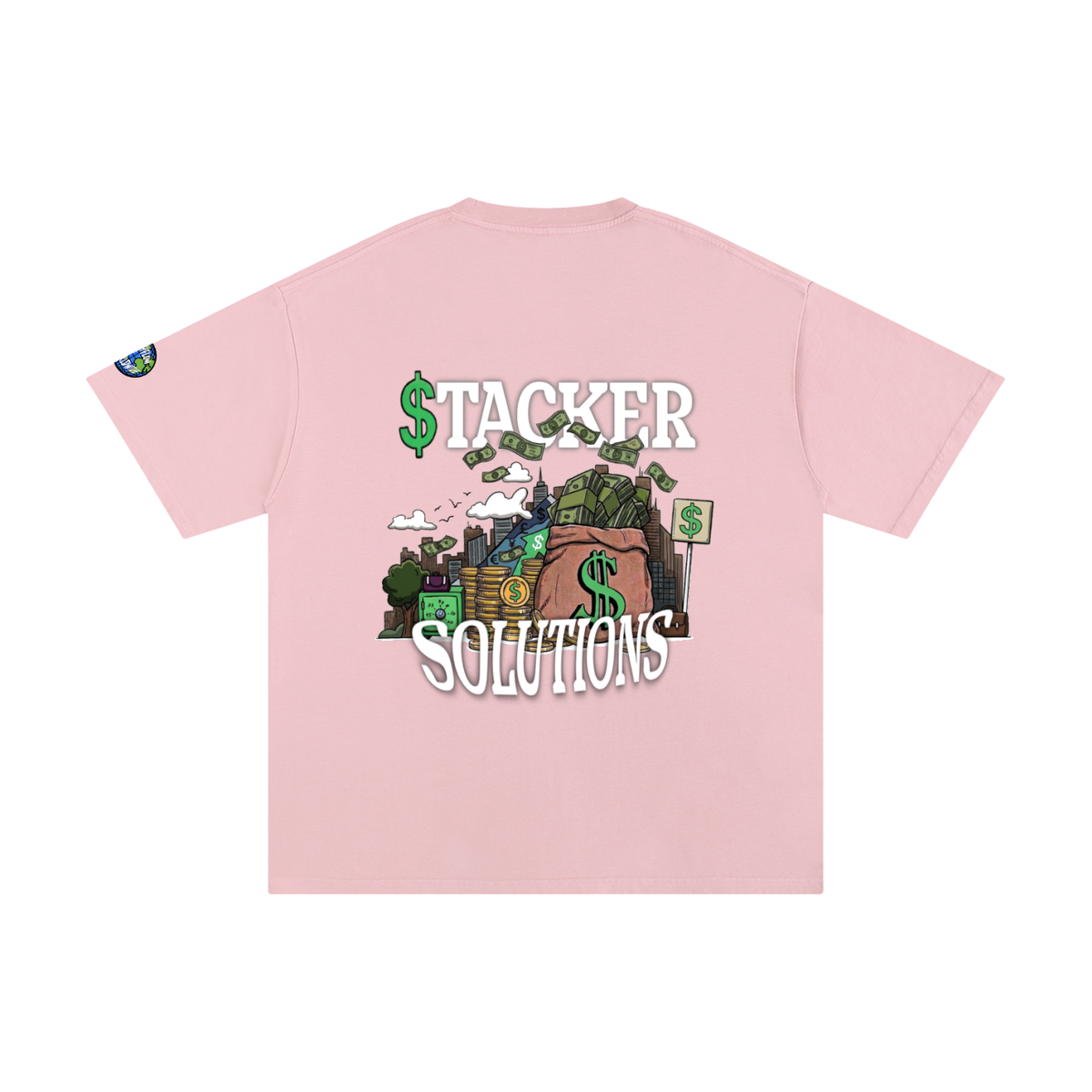 "Stacker Solutions" Unisex Pure Cotton T-Shirt