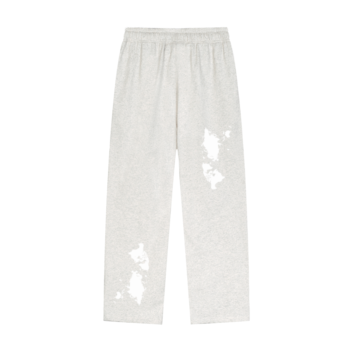 "CashFlow WorldWide" Solid Color Straight-Leg Sweatpants