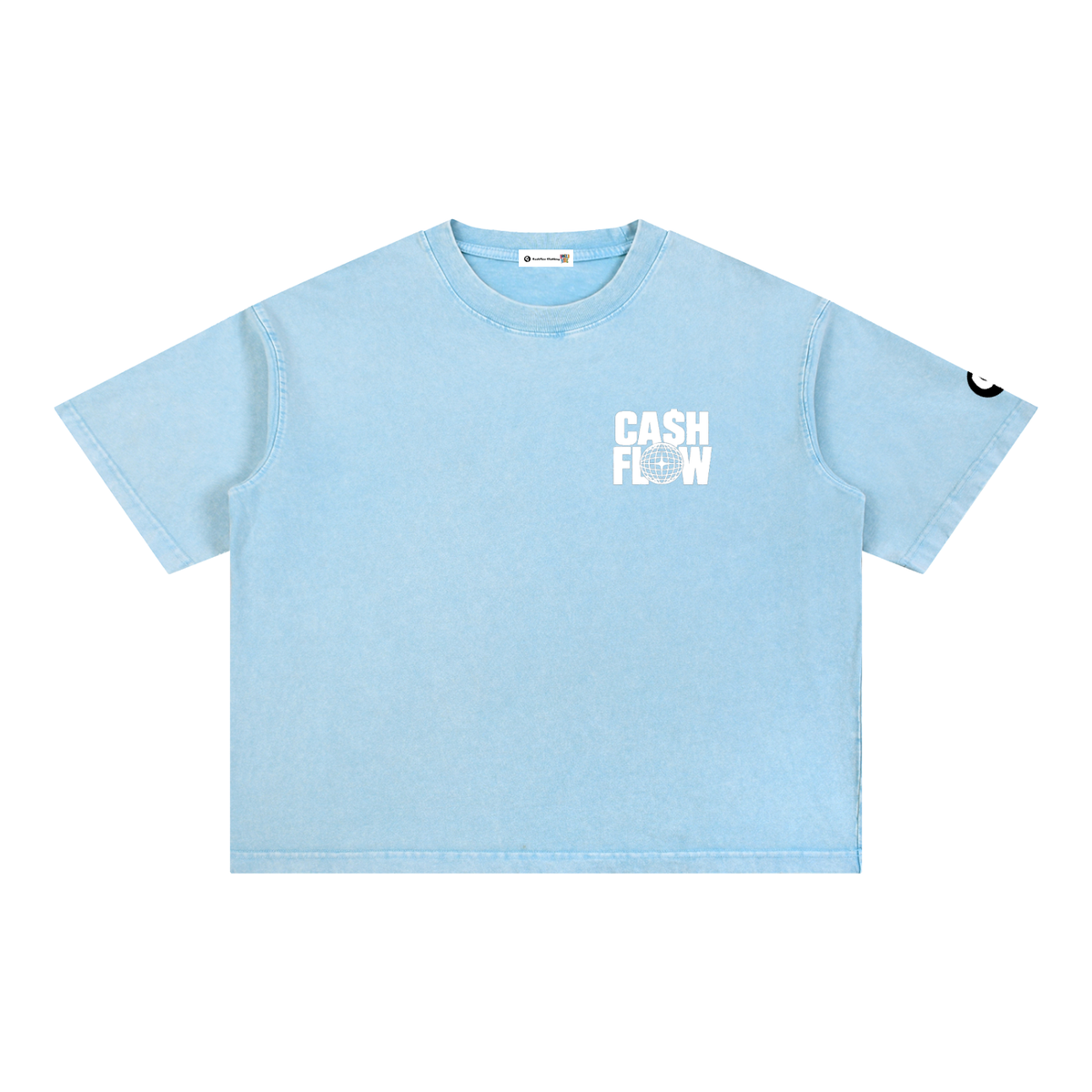 "CashFlow Worldwide"  Acid Wash T-Shirt