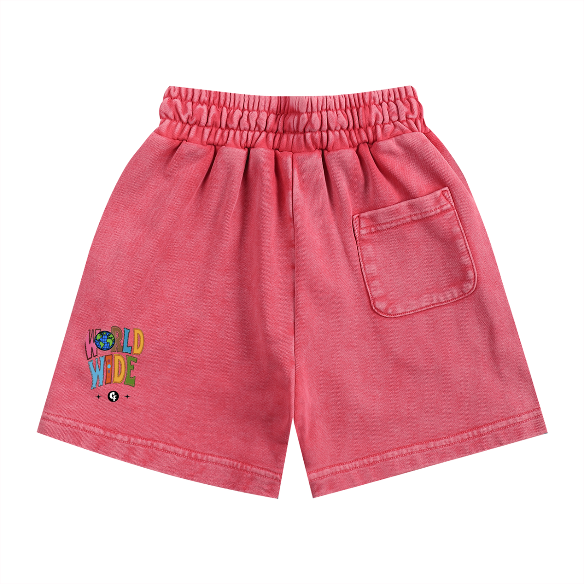 CashFlow Kids "Skool Kidz" Snow Washed Shorts