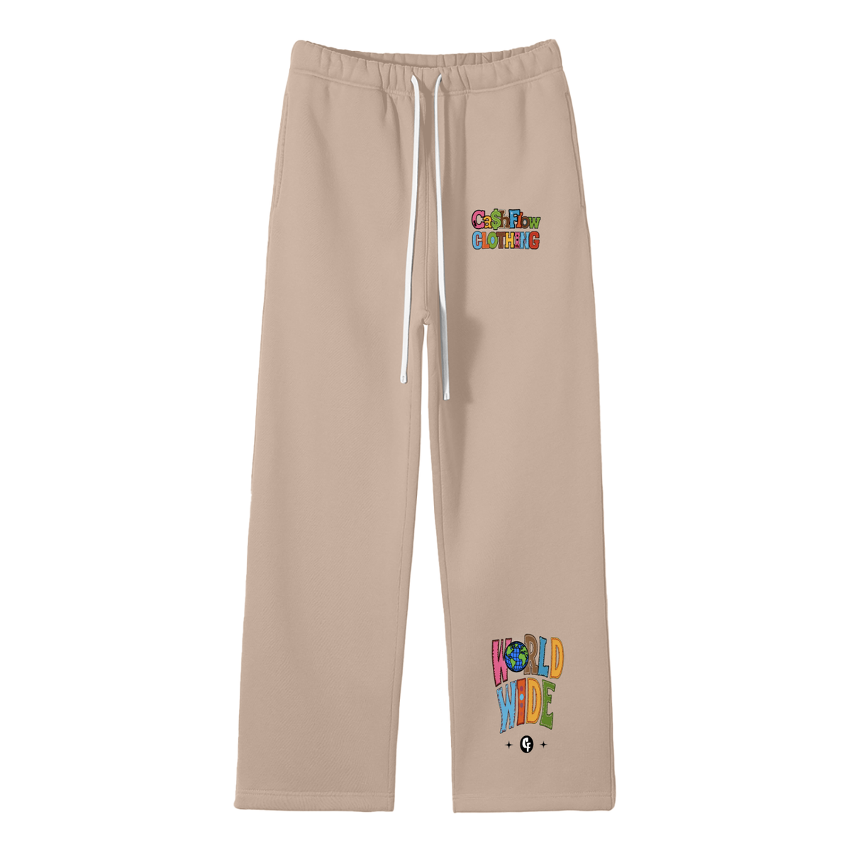 "Skool Kidz" Adult Unisex Solid Color Fleece Straight Leg SweatPants