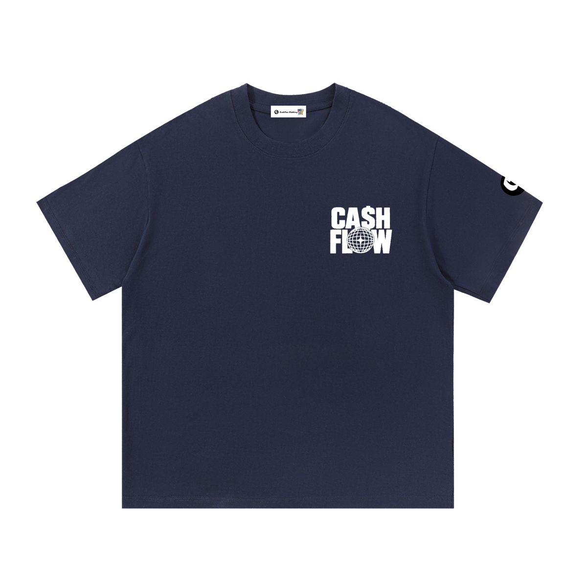 "CashFlow Worldwide" Essential Cotton T-Shirt