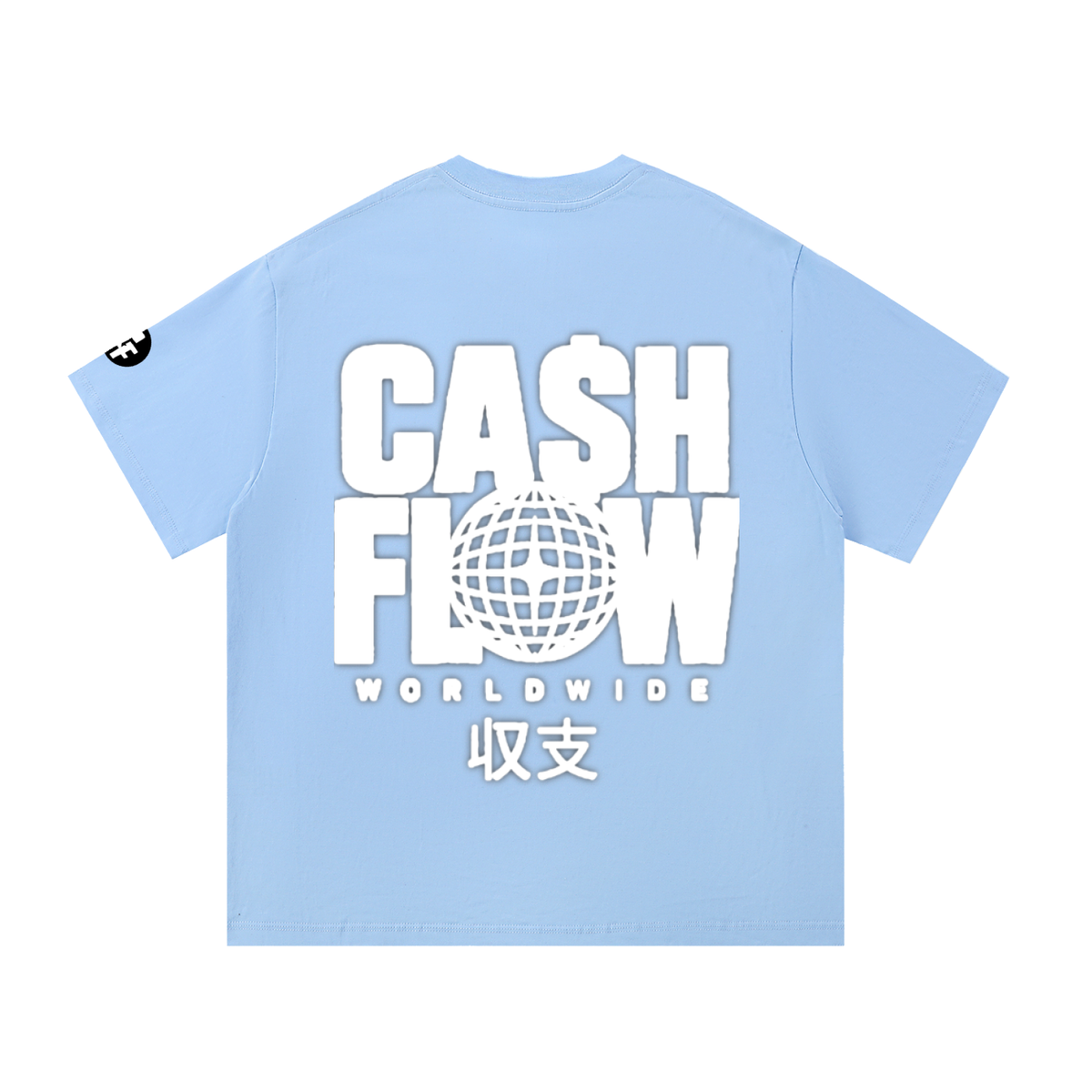 "CashFlow Worldwide" Essential Cotton T-Shirt