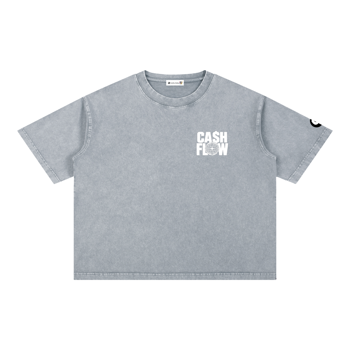 "CashFlow Worldwide"  Acid Wash T-Shirt
