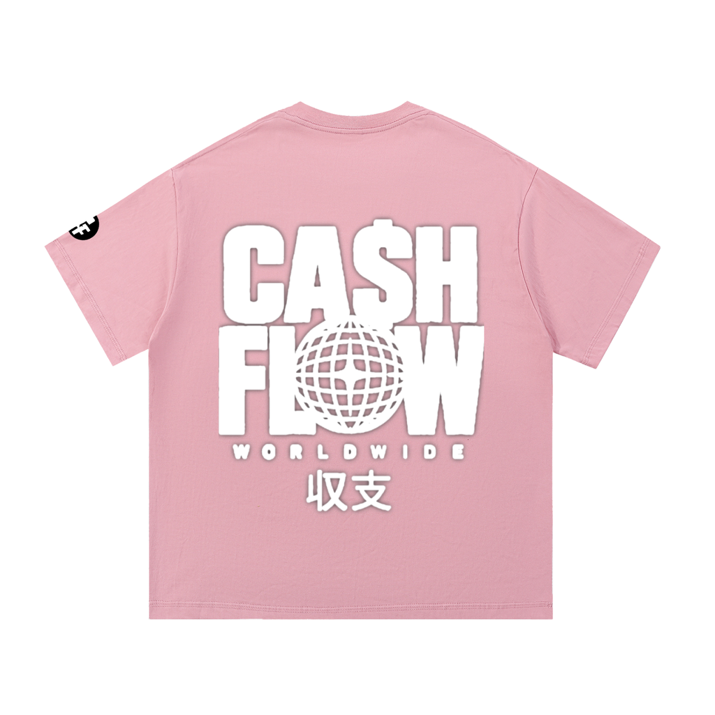 "CashFlow Worldwide" Essential Cotton T-Shirt