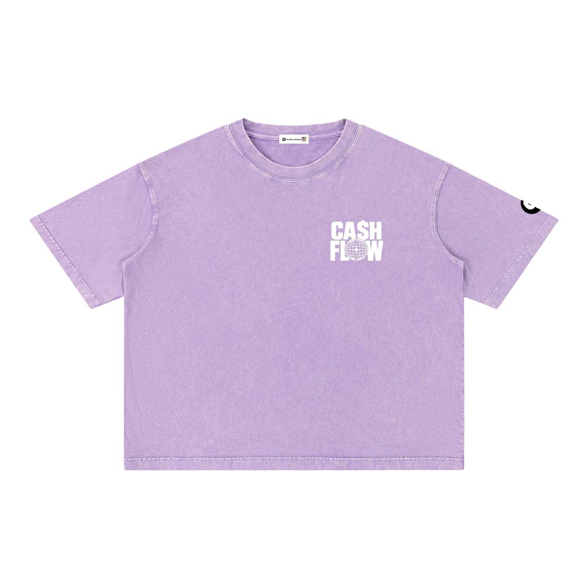 "CashFlow Worldwide"  Acid Wash T-Shirt
