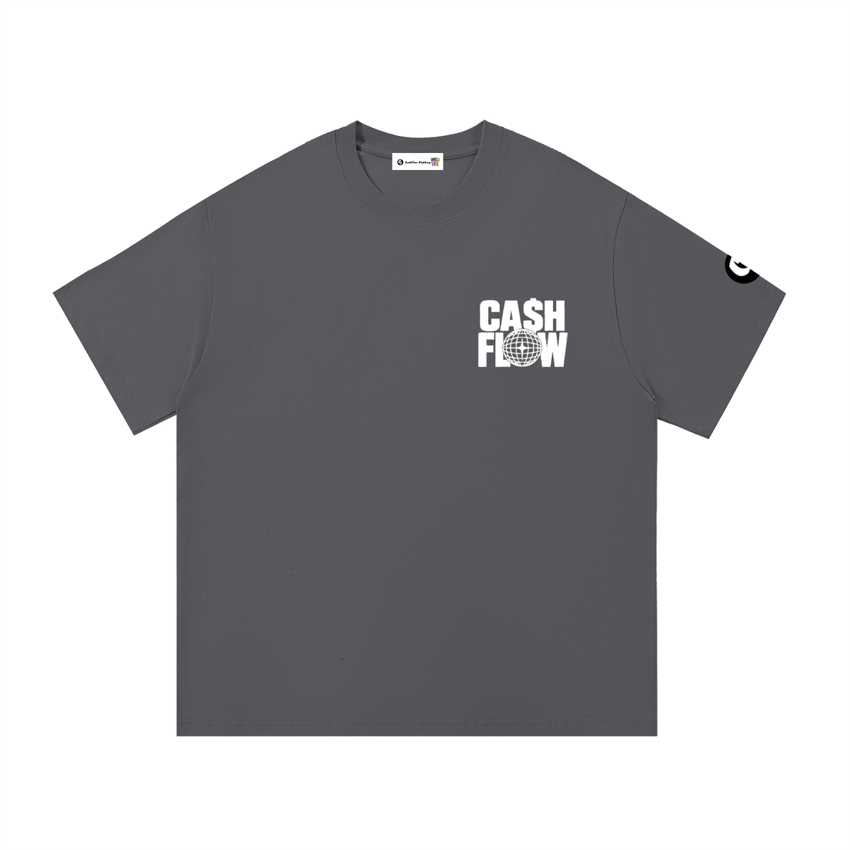 "CashFlow Worldwide" Essential Cotton T-Shirt